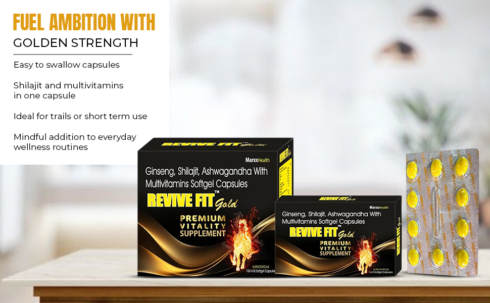 Revive Fit Gold Capsule - Image 2