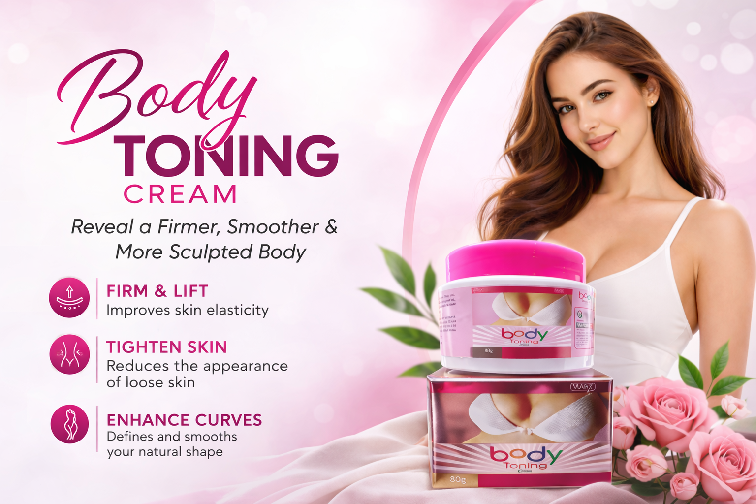Marxx Pharma Body Toning Cream for Breast Firming & Tightening