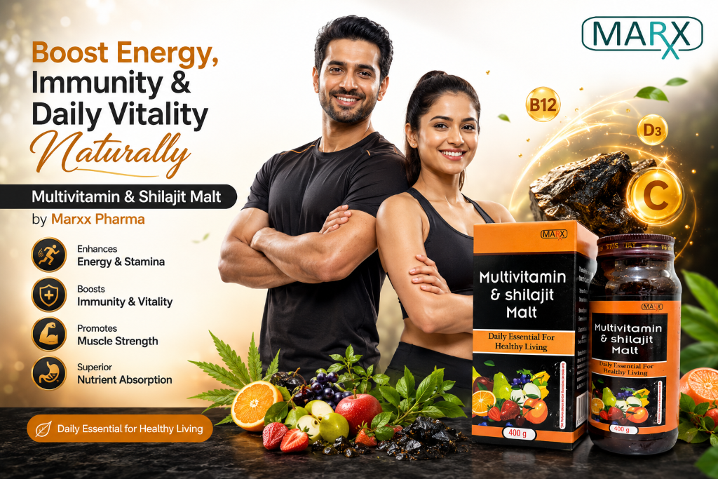 Improve Immunity and Muscle Strength with Multivitamin & Shilajit Malt