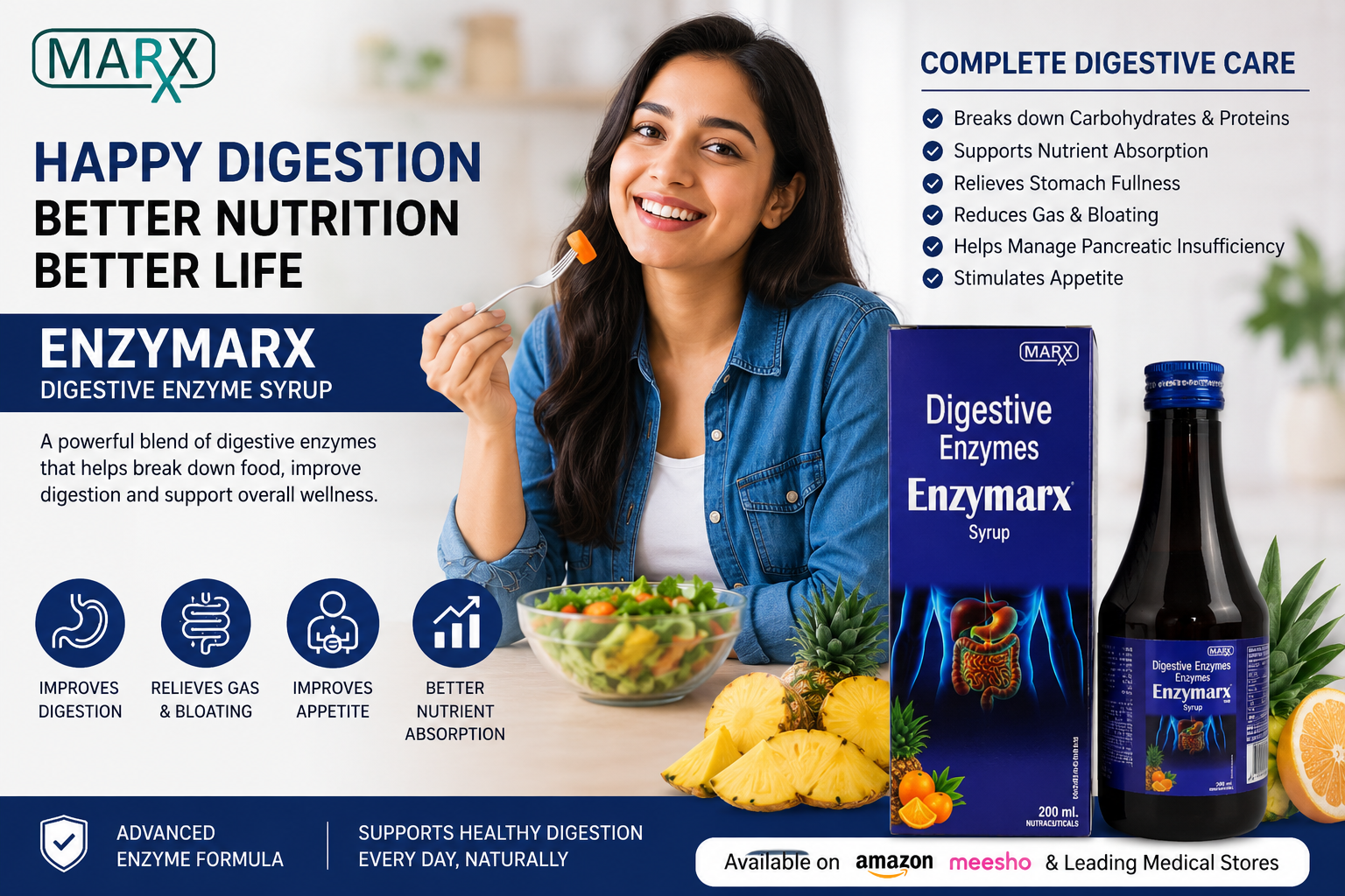The Benefits of Digestive Enzymes for a Healthy Stomach