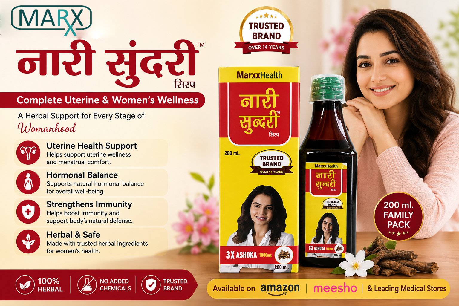 How Nari Sundari Uterine Syrup Supports Everyday Women’s Wellness