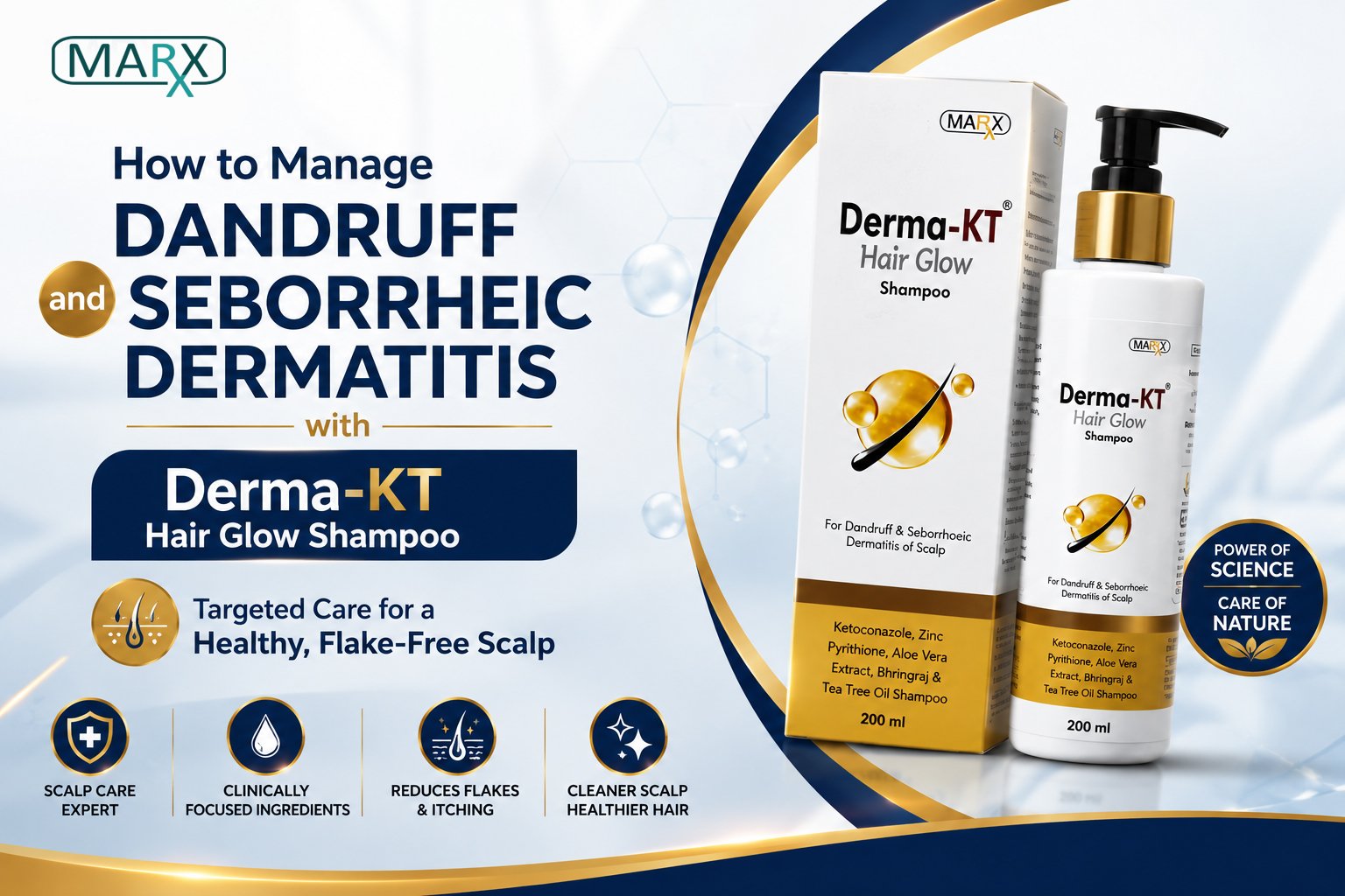 How to Manage Dandruff and Seborrheic Dermatitis With Derma-KT Shampoo